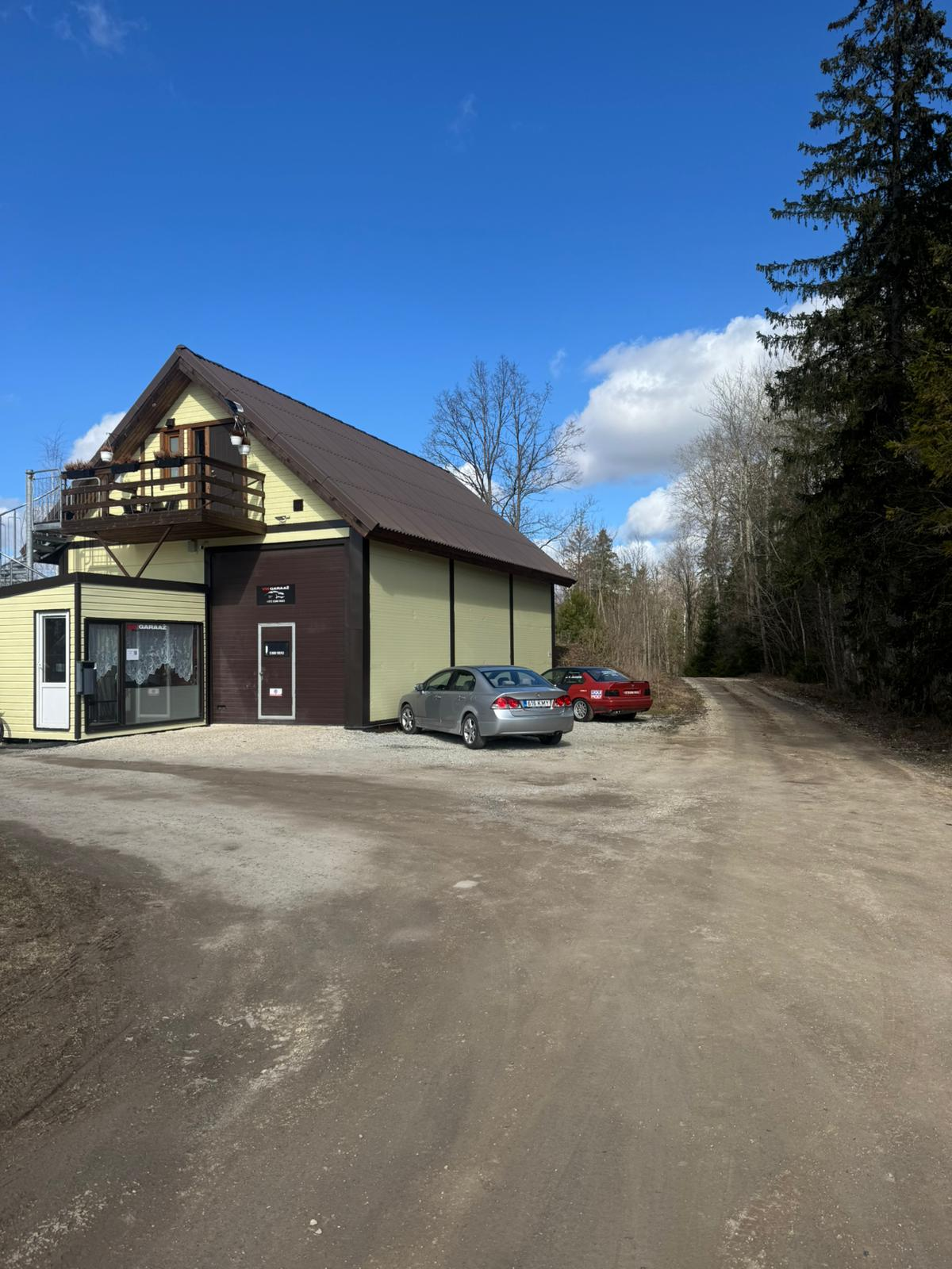 VM Garaaž hoone välisvaade