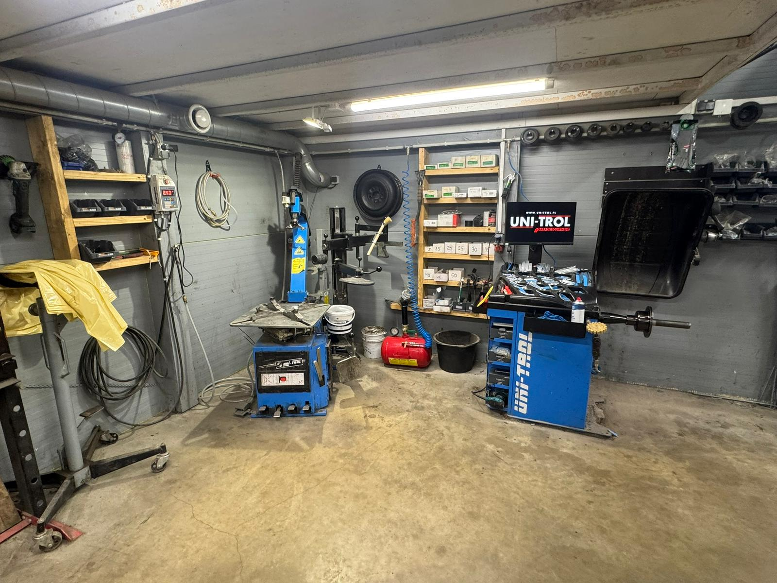 Rehvitööde ala ja seadmed